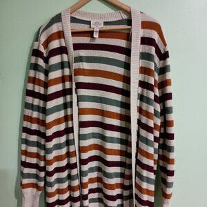Striped Cardigan